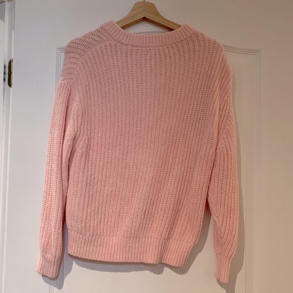Chenille pink sweater - Picture 2 of 2